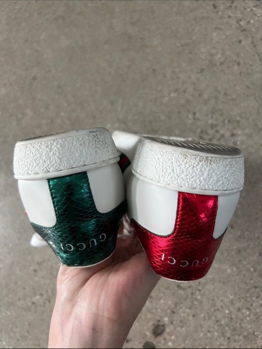 Gucci Ace embroidered arrow sneakers 36.5 - Picture 4 of 8